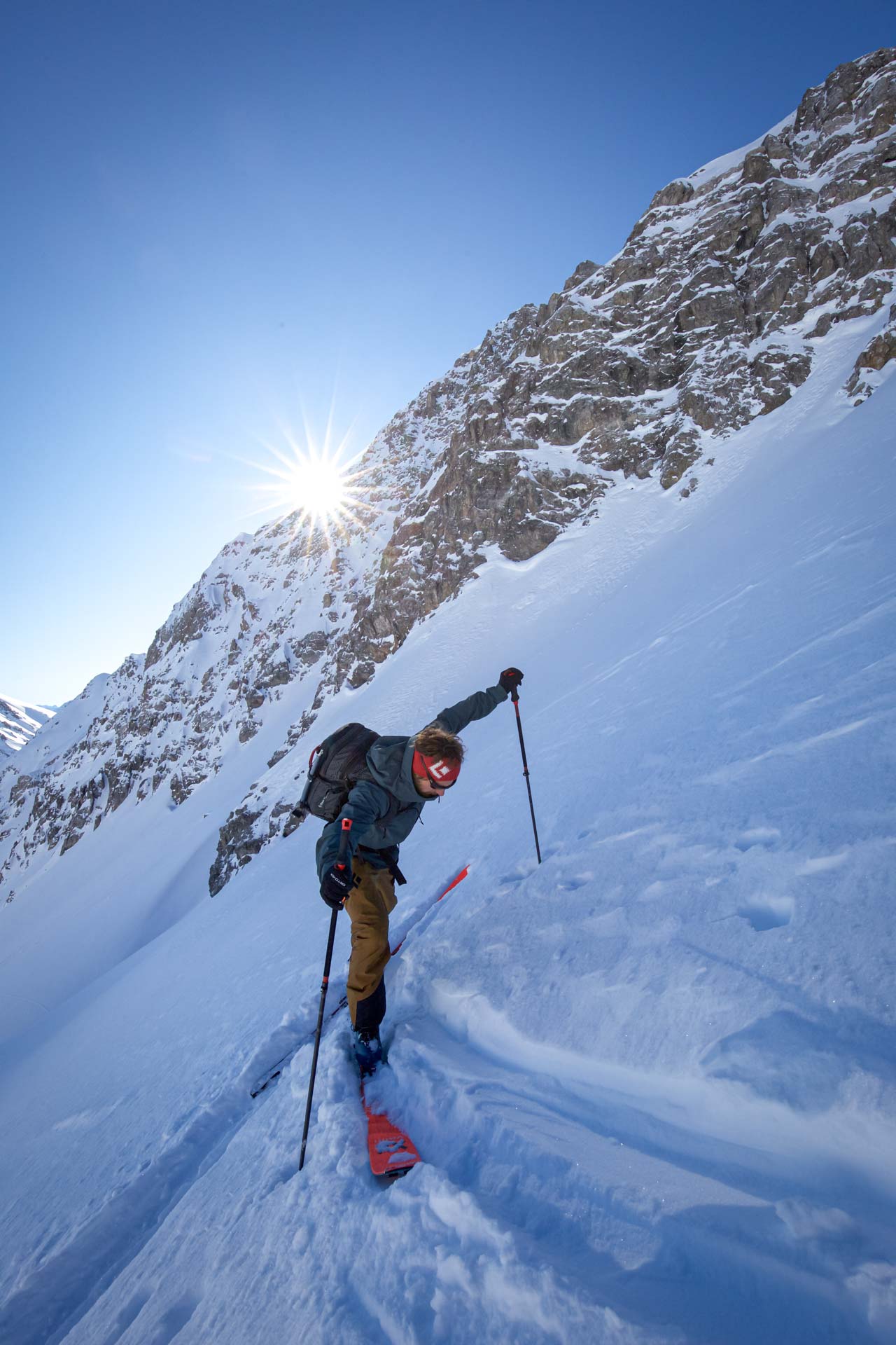 Skitouren Spitzkehren-Skitour-so klappt's mit der Spitzkehre