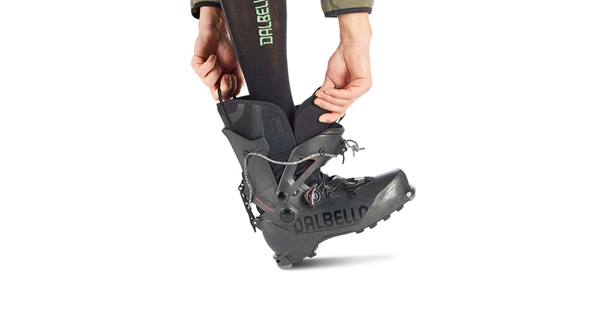Ski touring boots stepping in made easy —
